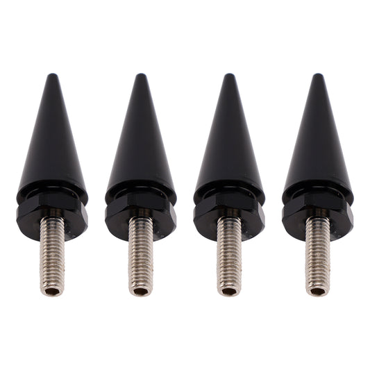 2015-2016 CVO Road Glide Ultra FLTRUSE 4pcs Spike Windshield Fairing Bolts in Black