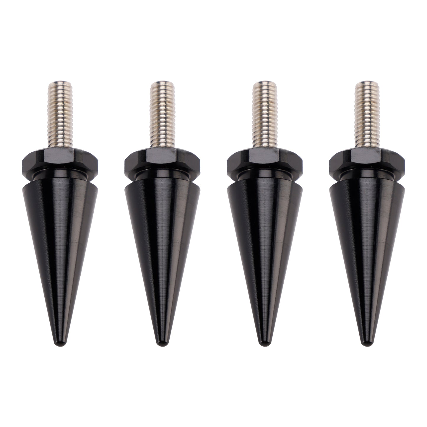 2015-2016 CVO Road Glide Ultra FLTRUSE 4pcs Spike Windshield Fairing Bolts in Black