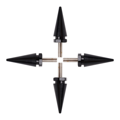 2018-2022 CVO Road Glide FLTRXSE 4pcs Spike Windshield Fairing Bolts in Black