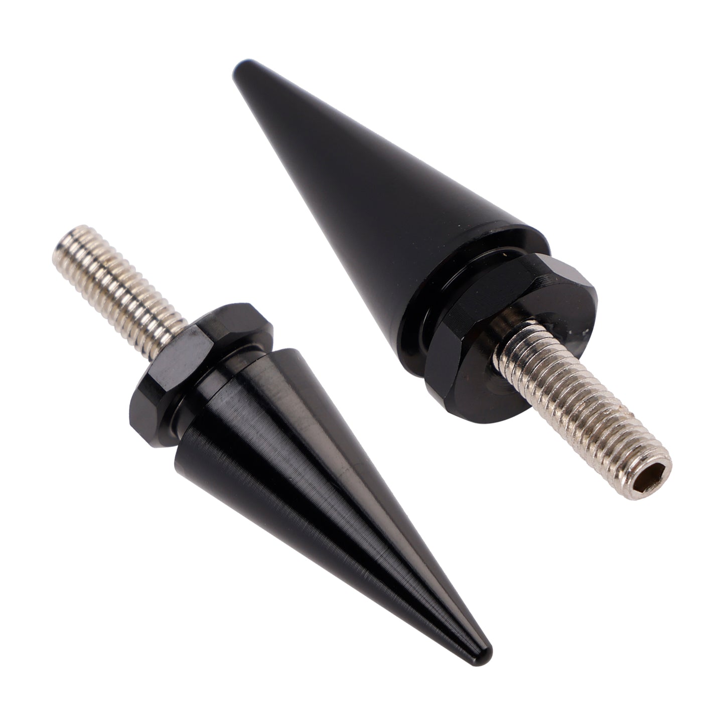 2015-2016 CVO Road Glide Ultra FLTRUSE 4pcs Spike Windshield Fairing Bolts in Black