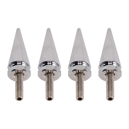 2018-2022 CVO Road Glide FLTRXSE 4pcs Spike Windshield Fairing Bolts in Silver