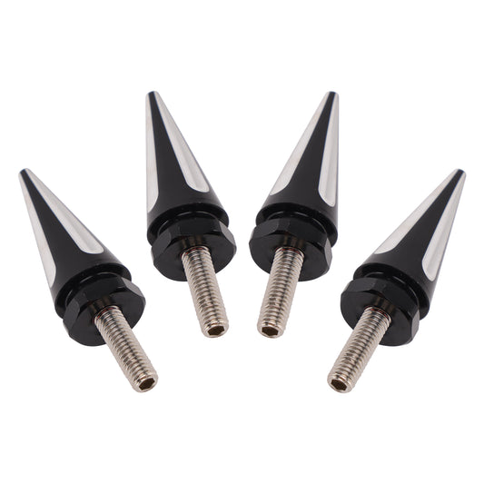 2015-2025 Road Glide FLTRX 4x Black Spike Windshield Fairing Bolts