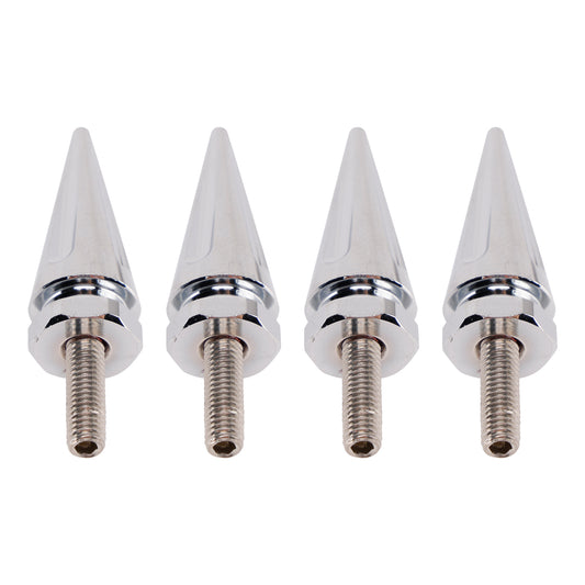 2015-2016 CVO Road Glide Ultra FLTRUSE 4x Silver Spike Windshield Fairing Bolts