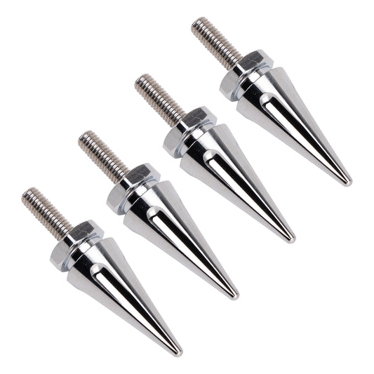 2015 - 2025 Touring Road Glide FLTR 4x Silver Spike Windshield Fairing Bolts