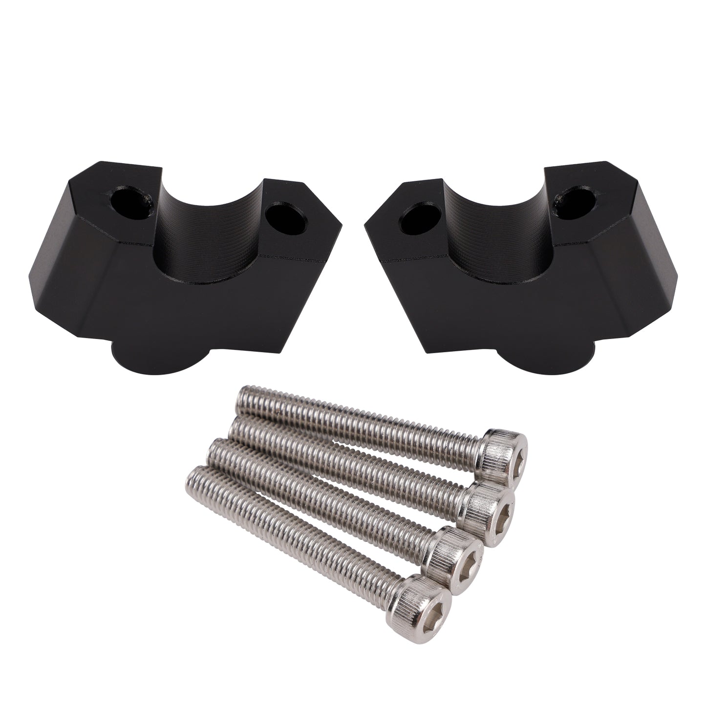 2004-2007 Kawasaki Z750S ZR750J Black Handlebar risers 20mm Up