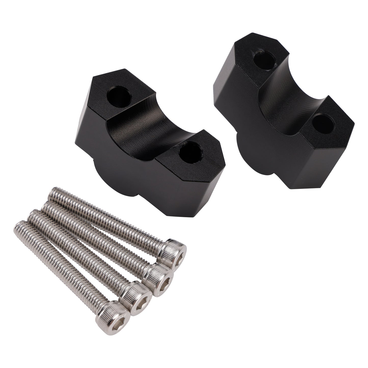2004-2007 Kawasaki Z750S ZR750J Black Handlebar risers 20mm Up