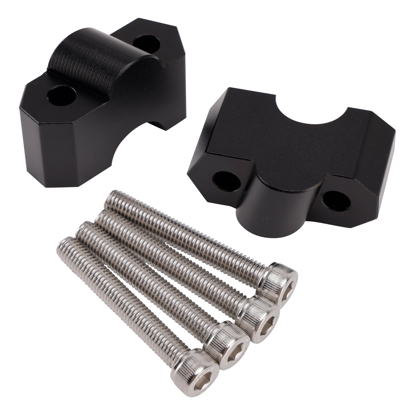 2004-2007 Kawasaki Z750S ZR750J Black Handlebar risers 20mm Up