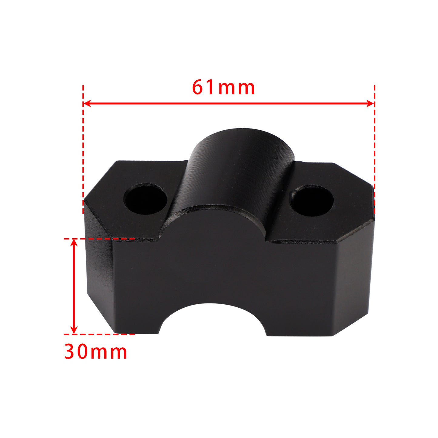 2004-2007 Kawasaki Z750S ZR750J Black Handlebar risers 20mm Up