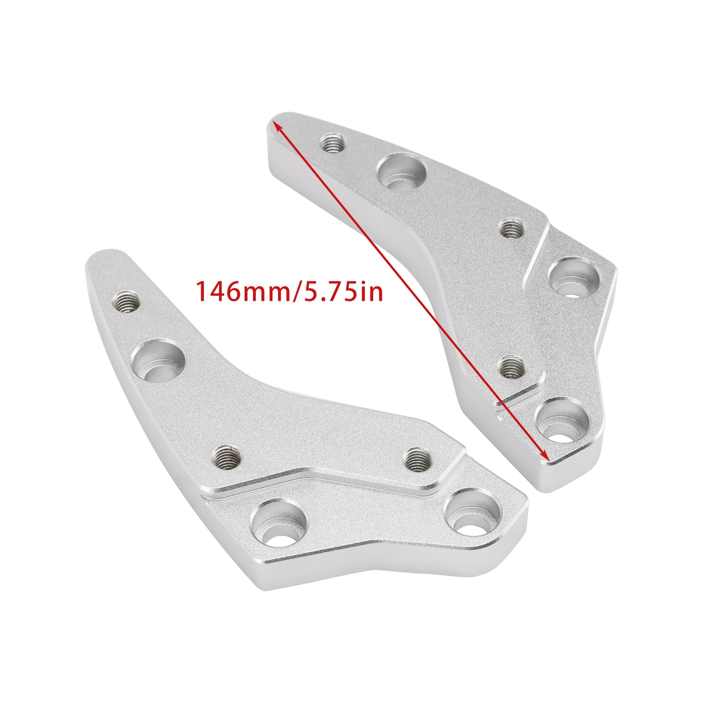 2011 - 2025 BMW K1600GT K1600GTL Handlebar risers 18mm with offset 44mm