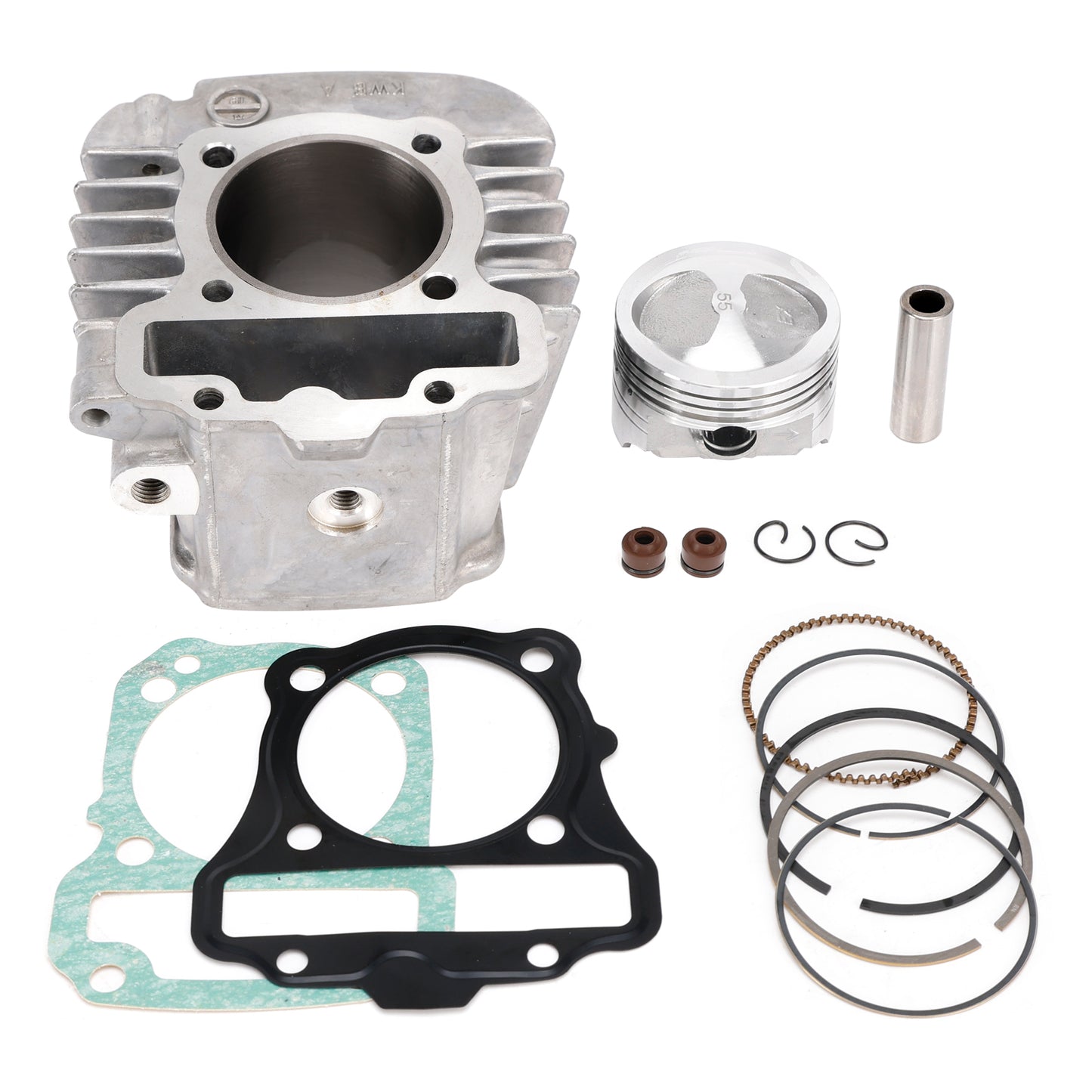 2018-2019 Honda Cross Cub 110 CC110 JA10 12191-K58-TC0 Cylinder Piston Gasket Top End Rebuild Kit 50mm