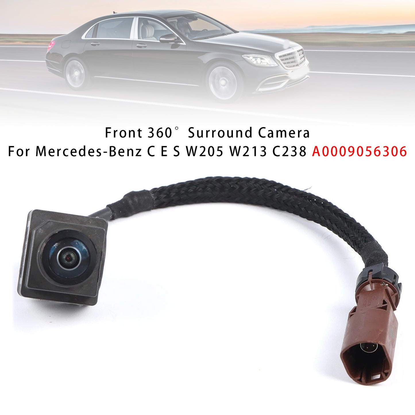 2015-2019 Mercedes-Benz C-class (W205) A0009056306 Front 360°Surround Camera