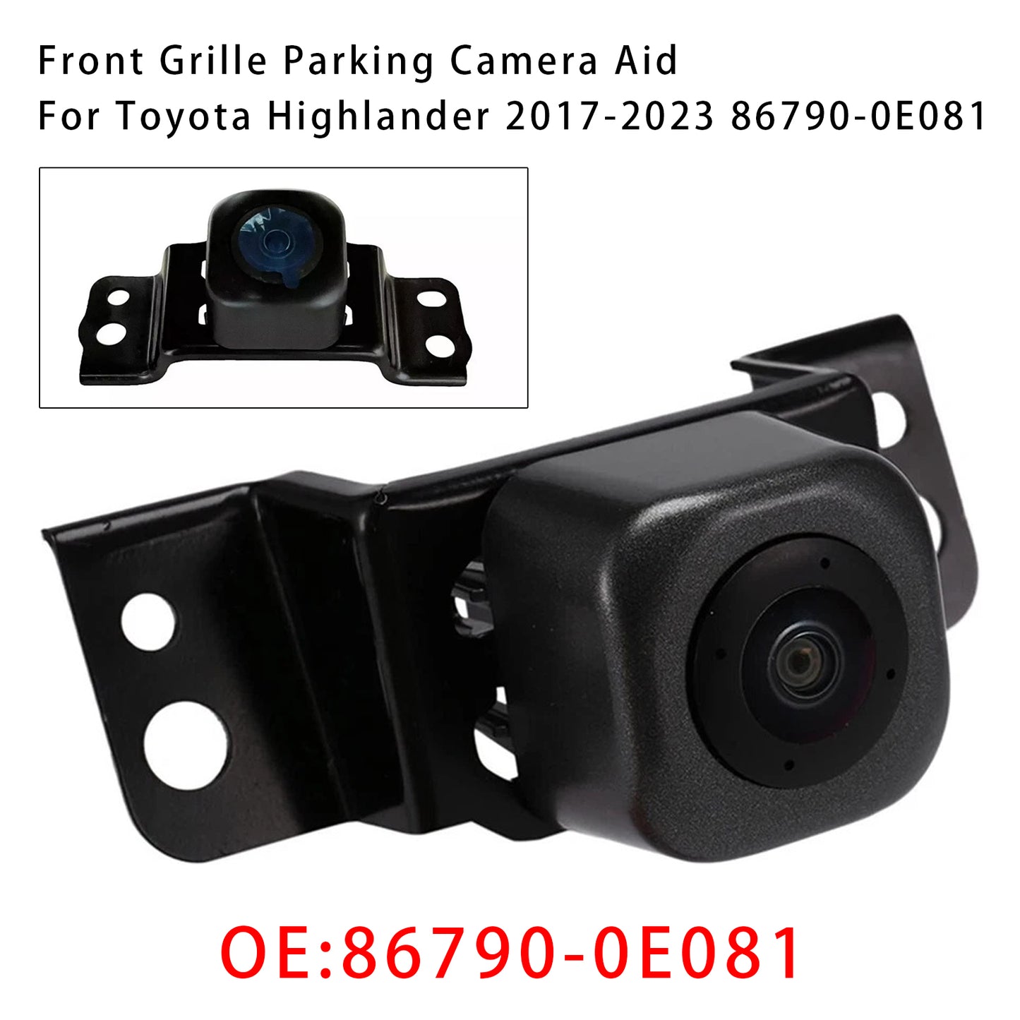 2017-2023 Toyota Highlander 86790-0E081 Front Grille Parking Camera Aid