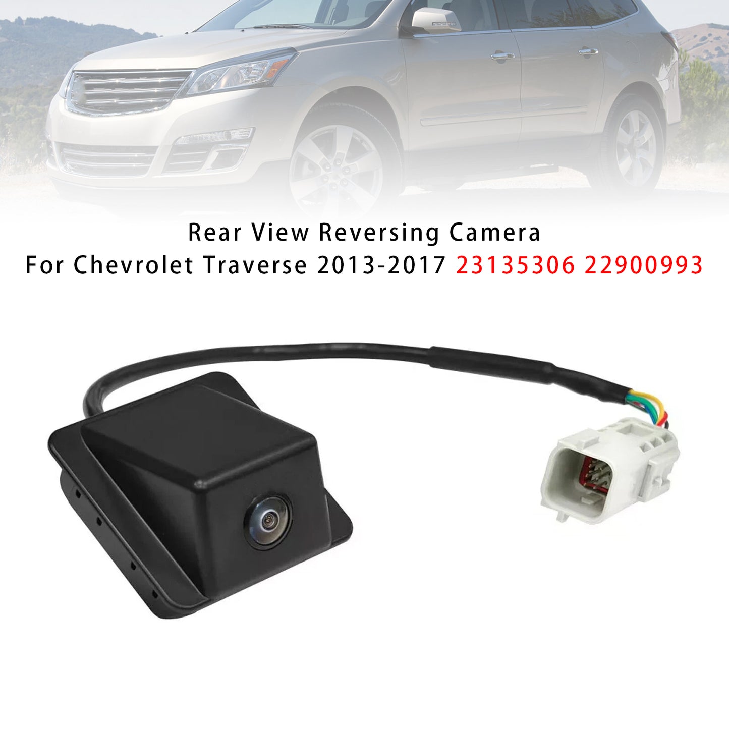Rear View Reversing Camera 2013-2017 Chevrolet Traverse 23135306 22900993
