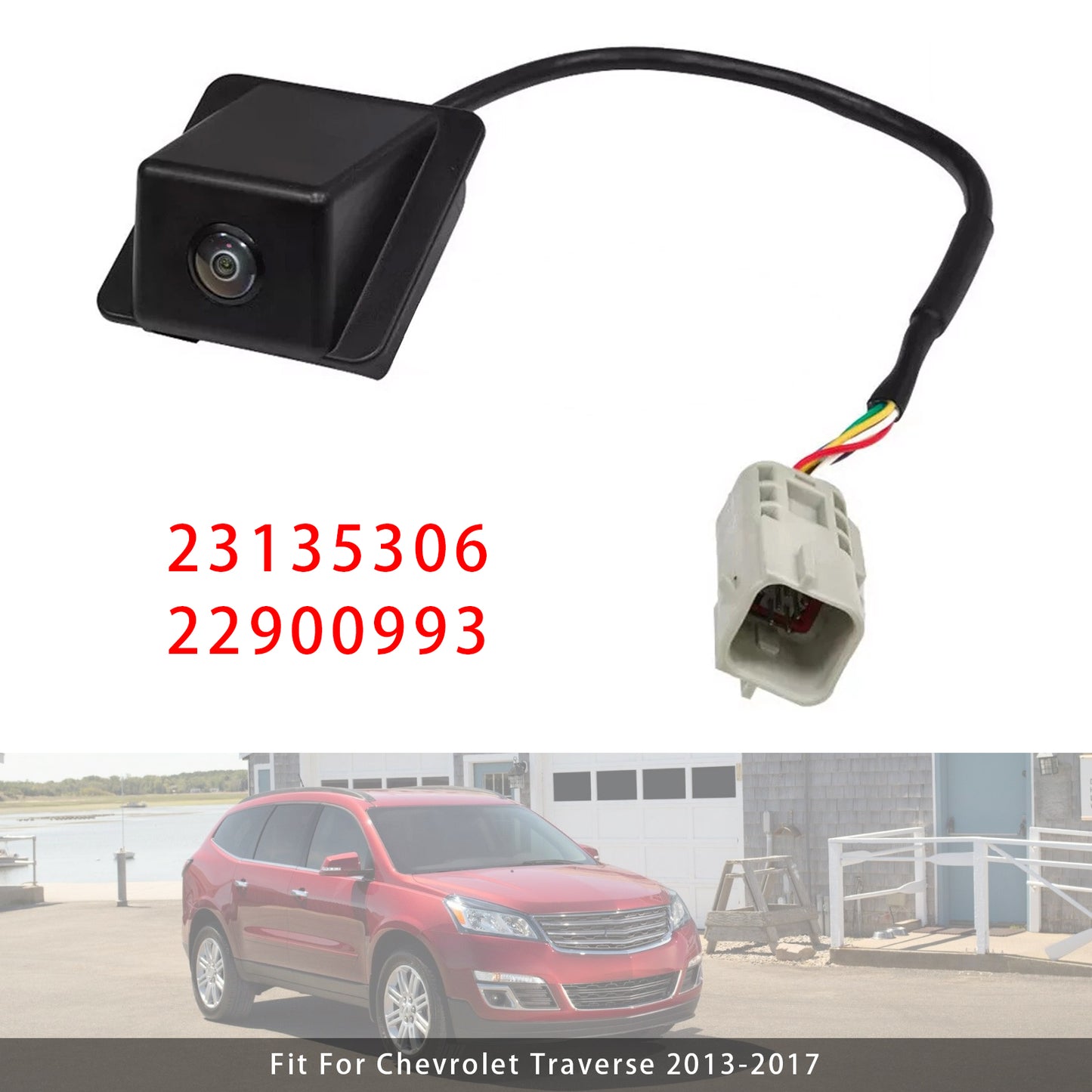 Rear View Reversing Camera 2013-2017 Chevrolet Traverse 23135306 22900993