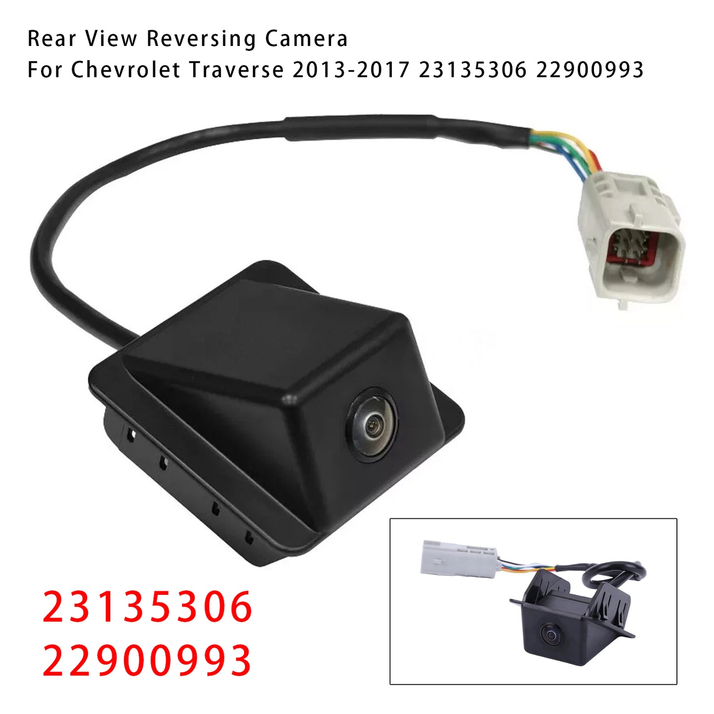 Rear View Reversing Camera 2013-2017 Chevrolet Traverse 23135306 22900993