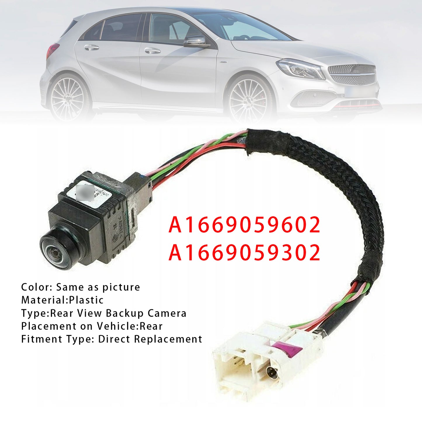 2015 - 2019 Mercedes-Benz GLE W166 A1669059302 Rear View Reversing Camera