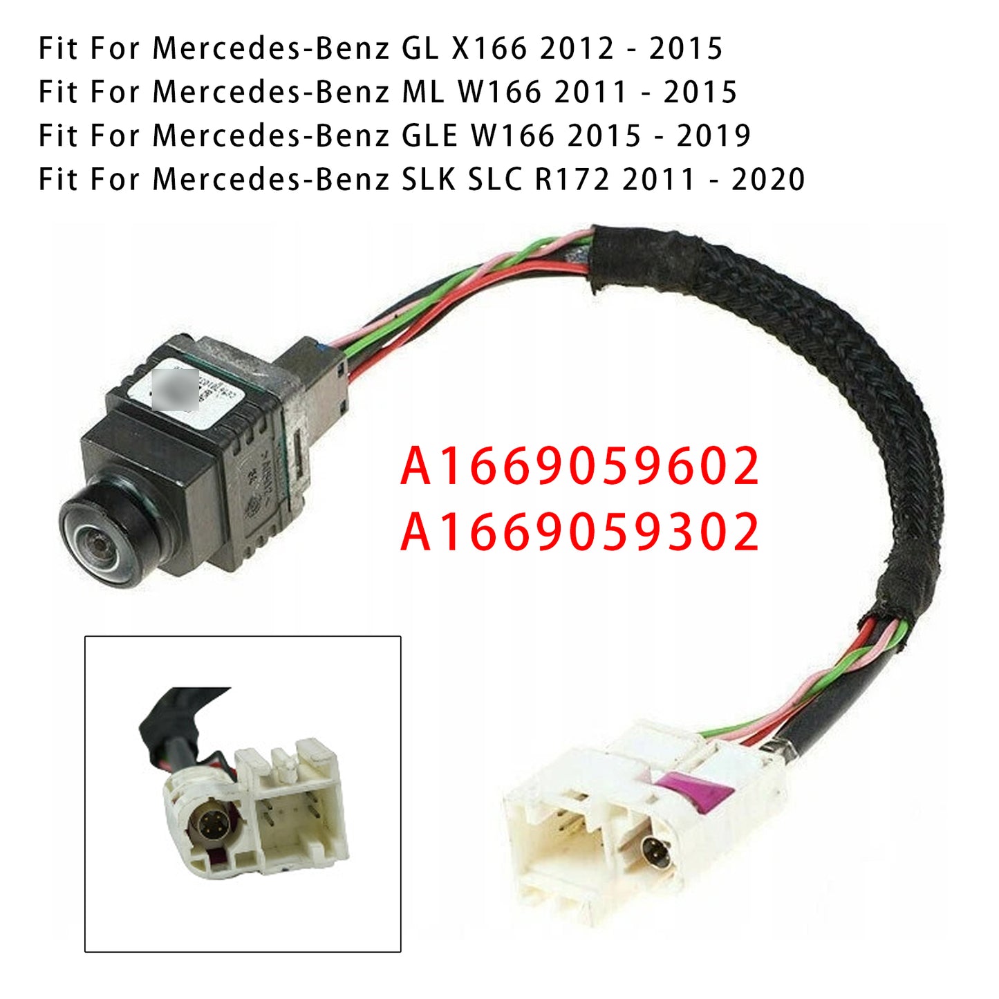 2015 - 2019 Mercedes-Benz GLE W166 A1669059302 Rear View Reversing Camera