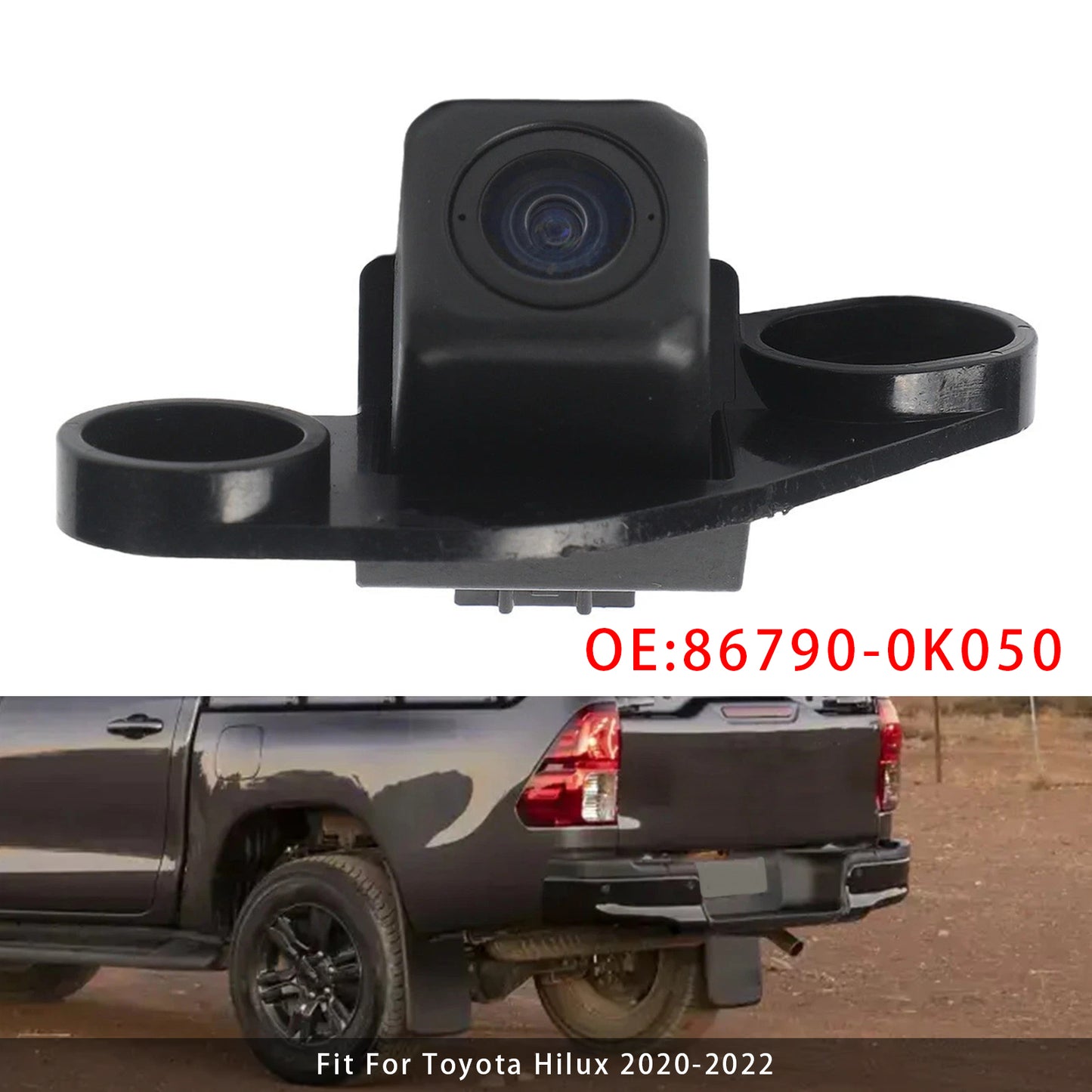 Rear View Reversing Camera 2020-2022 Toyota Hilux 86790-0K050