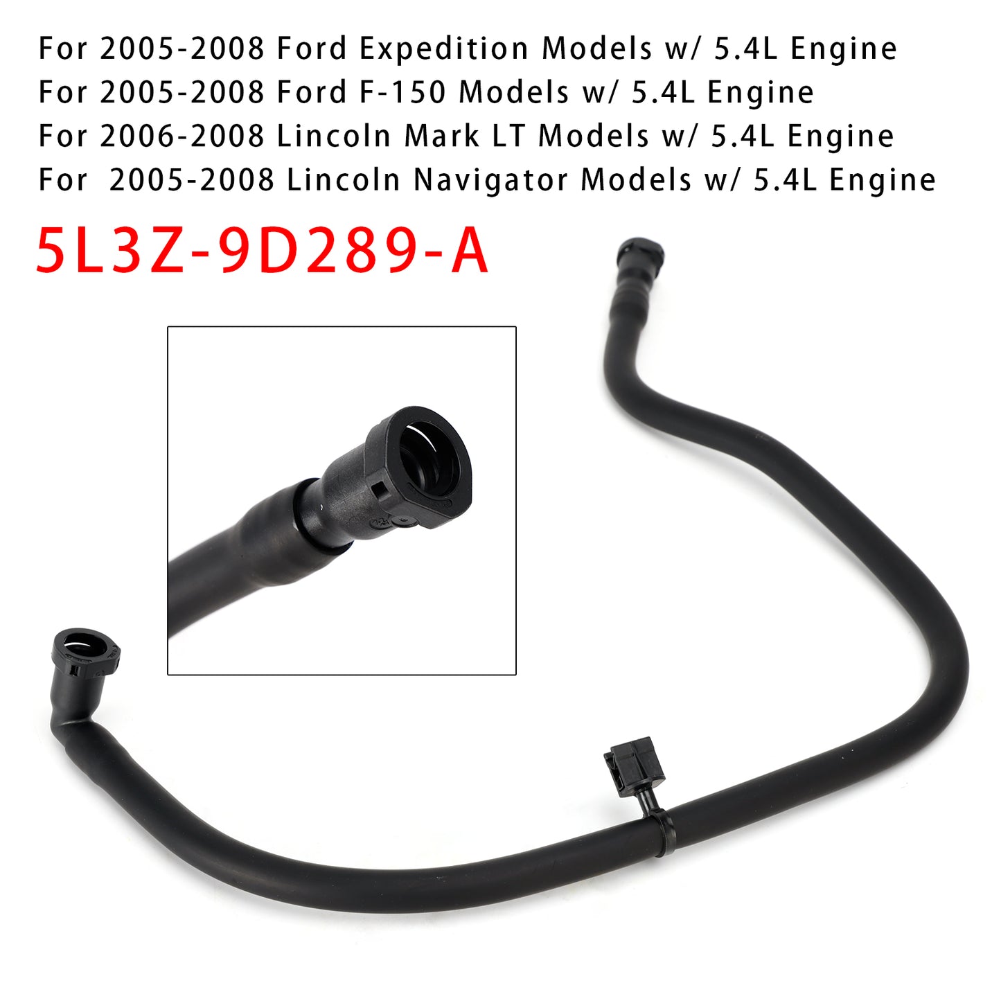 2005-2008 Ford Expedition5L3Z-9D289-A Fuel Vapor Separator Purge Hose 5.4L