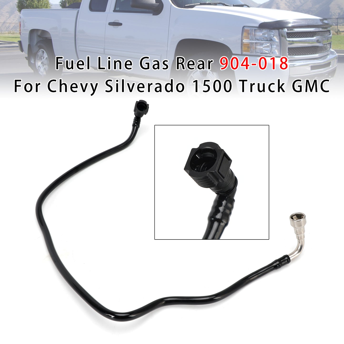 2014-2018 Silverado 1500 High Country904-018 Fuel Line Gas Rear