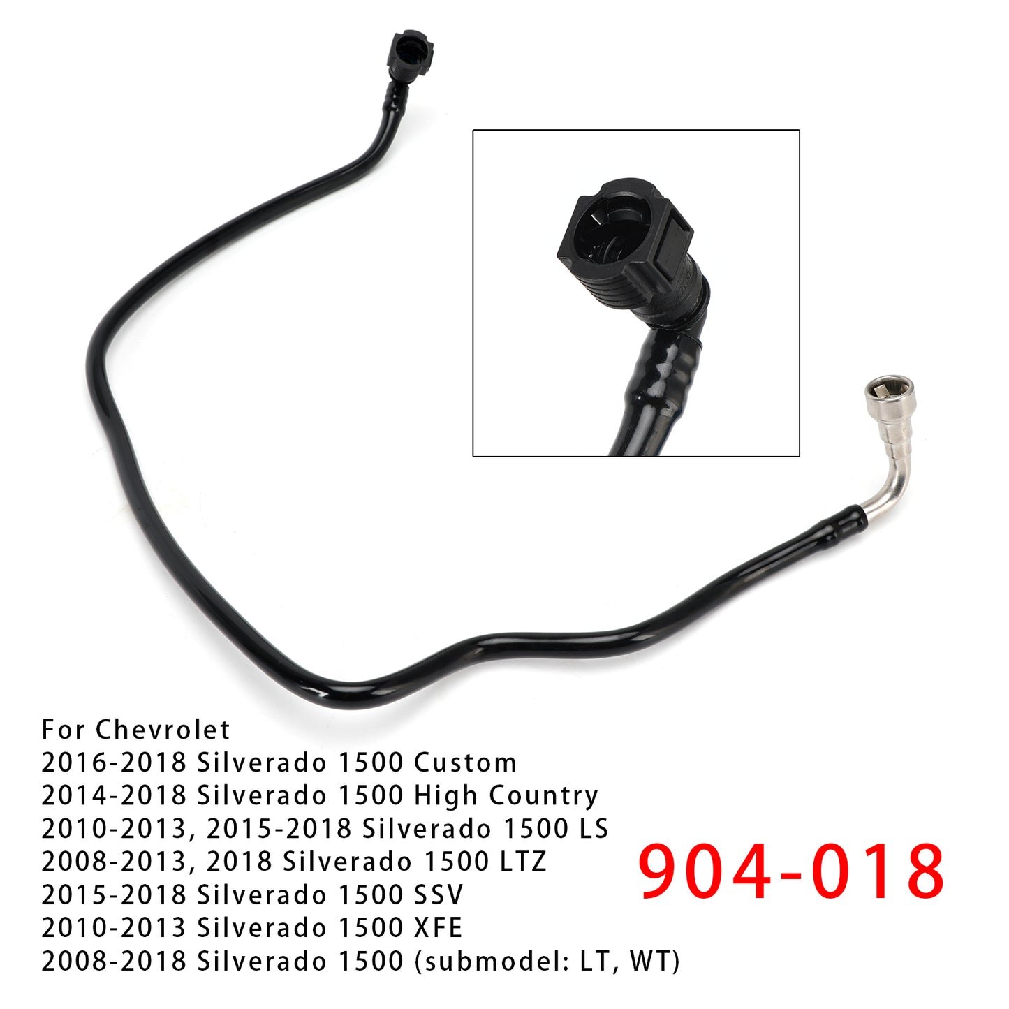 2014-2018 Silverado 1500 High Country904-018 Fuel Line Gas Rear