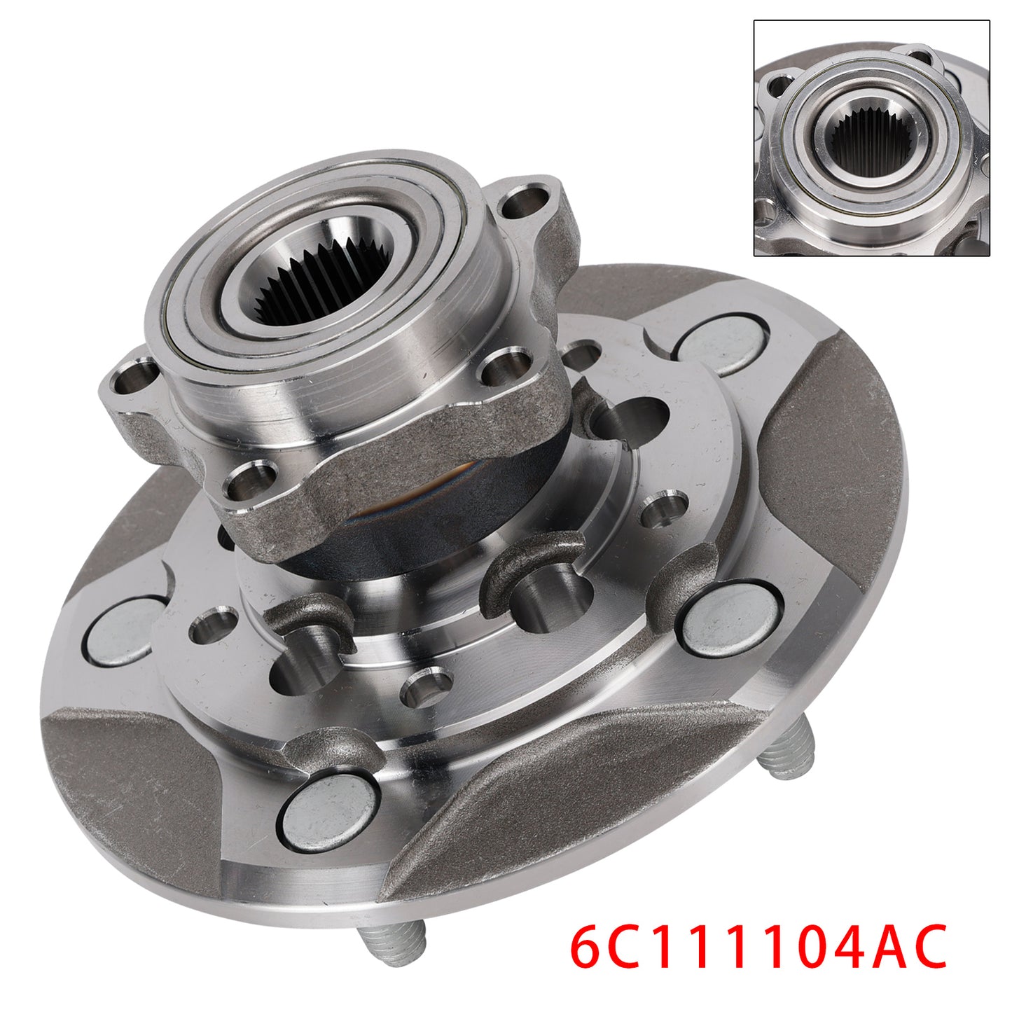 Wheel Hub Front Both Sides Ford Transit Tourneo FB 5-hole 160 mm 6C111104AC