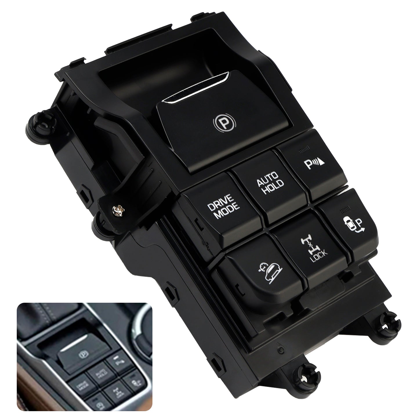 2016-2020 Hyundai Tucson 93300-D30304X Complete Console Floor Switch