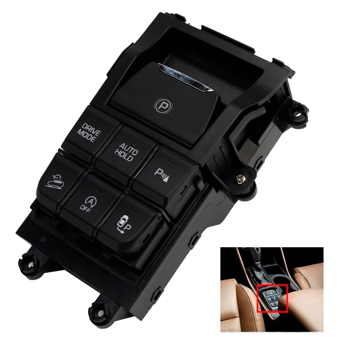 2016-2021 Hyundai Tucson 93300-D30004X Console Parking Multi Switch