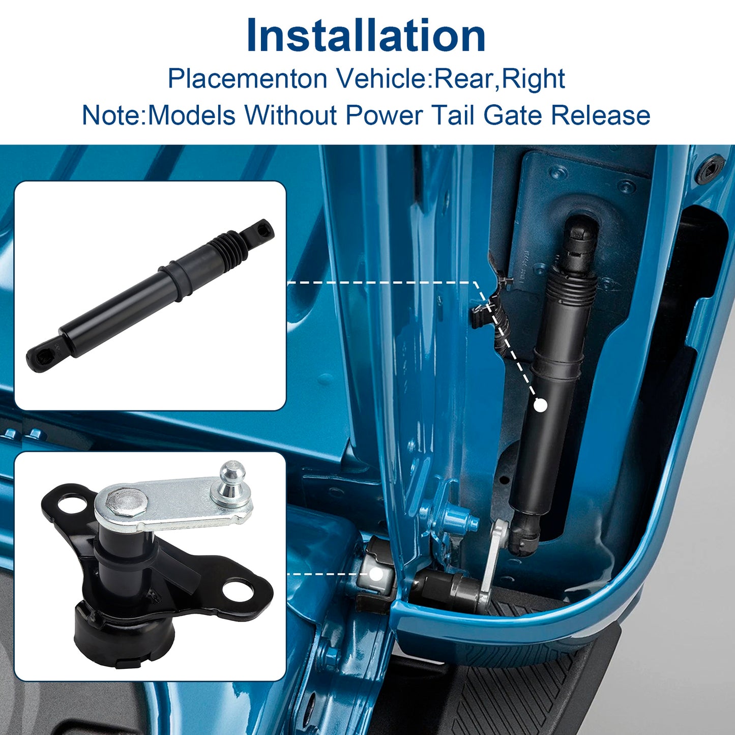 2021-2025 - Ford F-150 F150 No More SLAM 3Z5D008C Tailgate Damper Kit ML