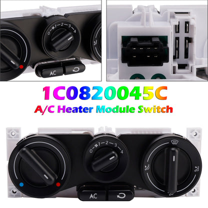 2005 Volkswagen Beetle1C0820045C A/C Heater Control Panel Climate Control Module Switch