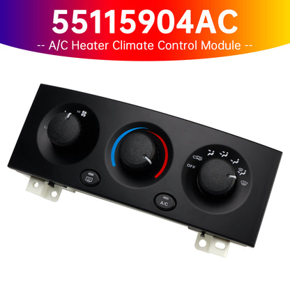 2002-2004 Jeep Grand Cherokee 55115904AC A/C Heater Climate Control Module