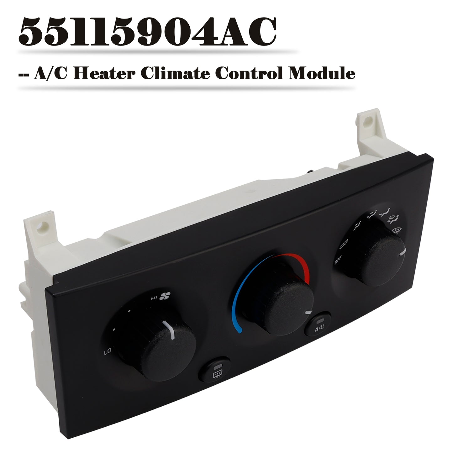 2002-2004 Jeep Grand Cherokee 55115904AC A/C Heater Climate Control Module