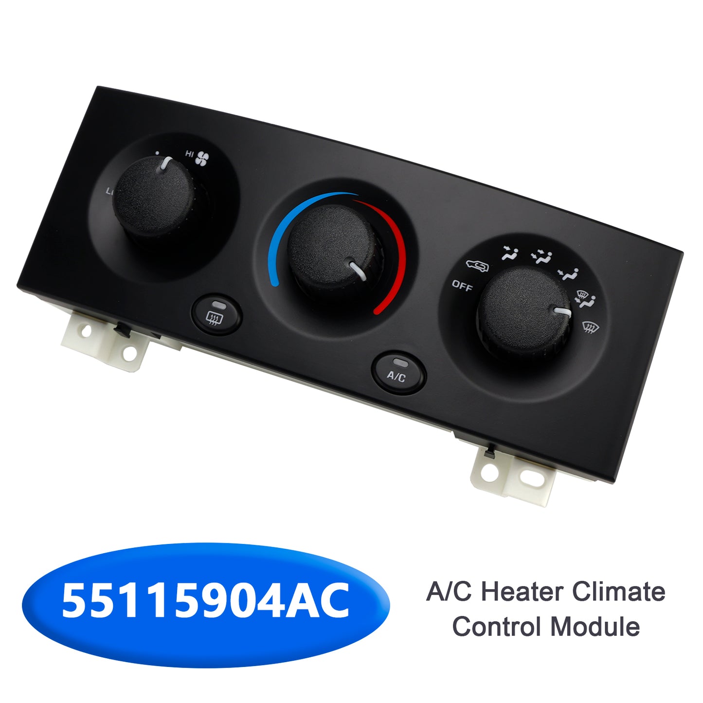 2002-2004 Jeep Grand Cherokee 55115904AC A/C Heater Climate Control Module