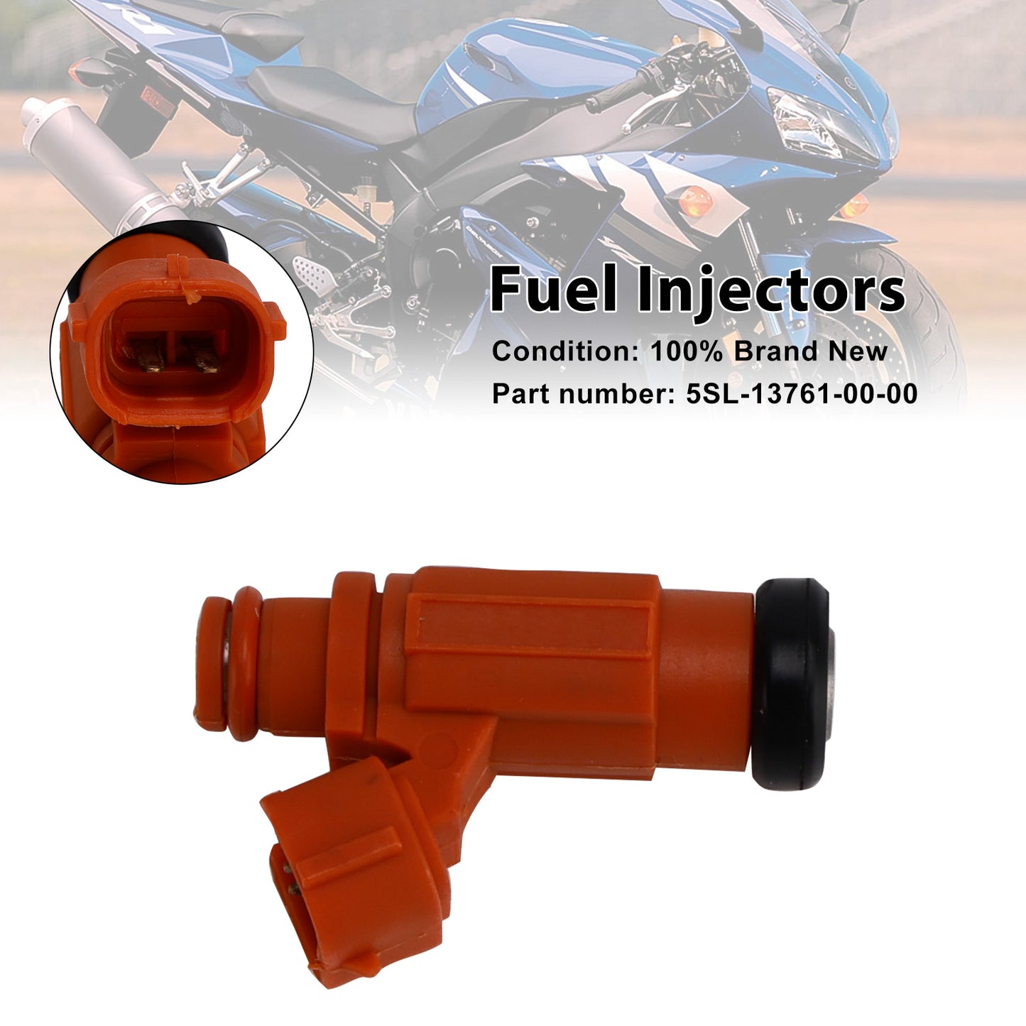 Fuel Injectors 2006-2009 Yamaha YZF-R6 2003-2005 R6S 5SL-13761-00-00