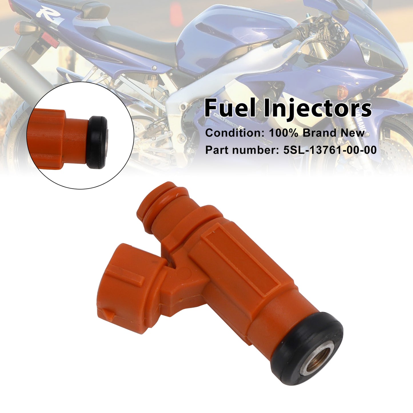 Fuel Injectors 2006-2009 Yamaha YZF-R6 2003-2005 R6S 5SL-13761-00-00