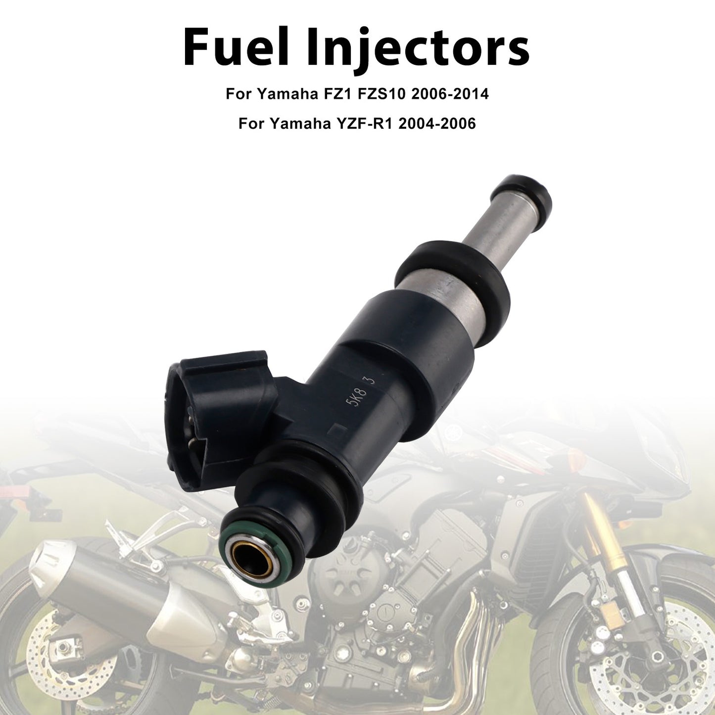 2015 Yamaha FZS1 5VY-13761-00-00 Fuel Injectors