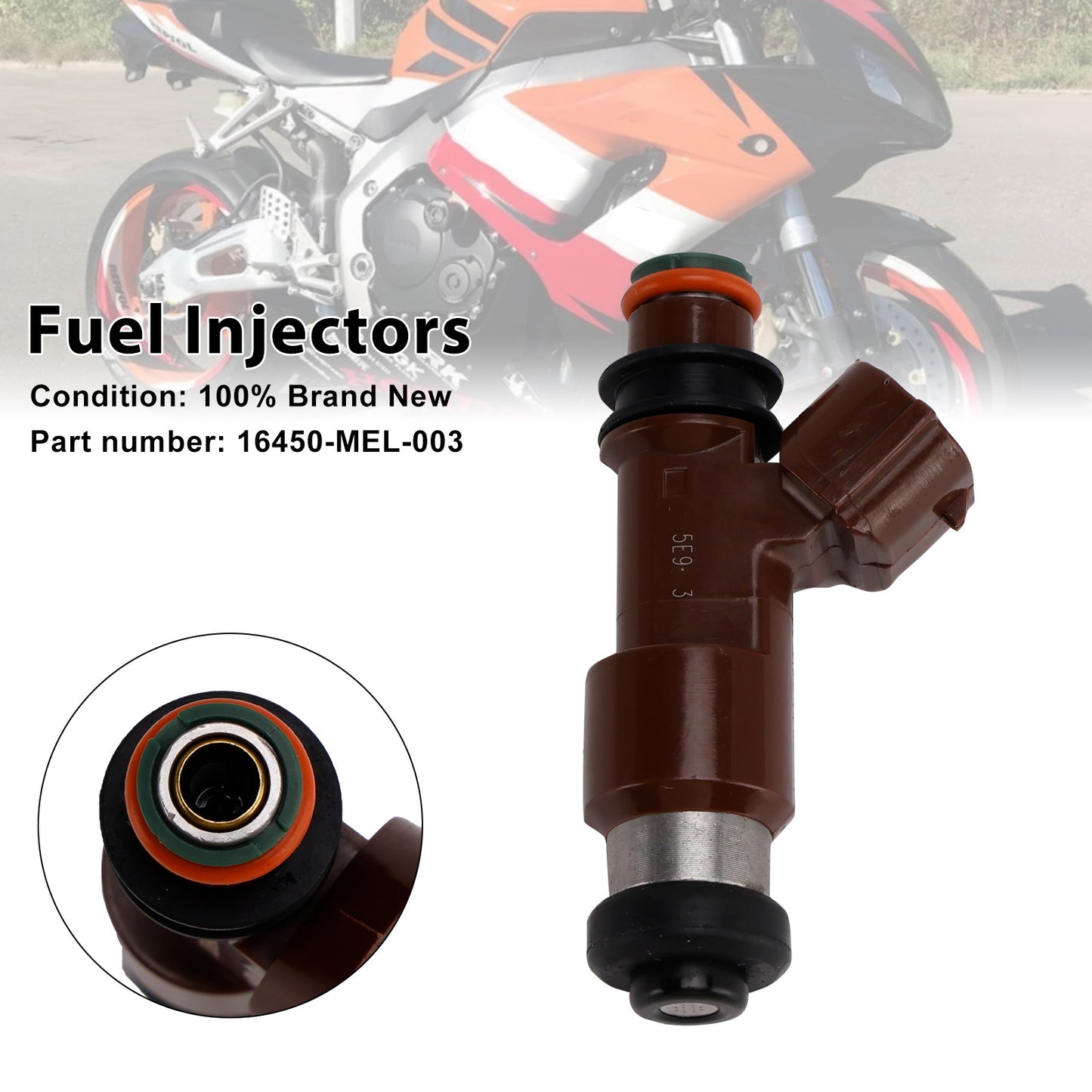 2005-2007 Honda CB1300 SUPER FOUR ENGLAND/AUSTRALIA/EUROPEAN 16450-MEL-003 Fuel Injectors