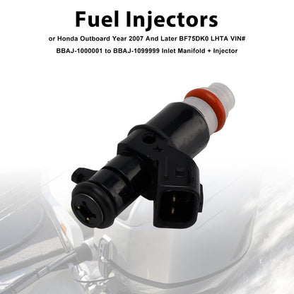 Honda BF90D BF75 Outboard 16450-ZY9-003 Fuel Injectors