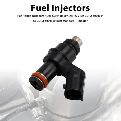 Honda Outboard 1998 60HP BF60A 16450-ZZ3-003 Fuel Injectors
