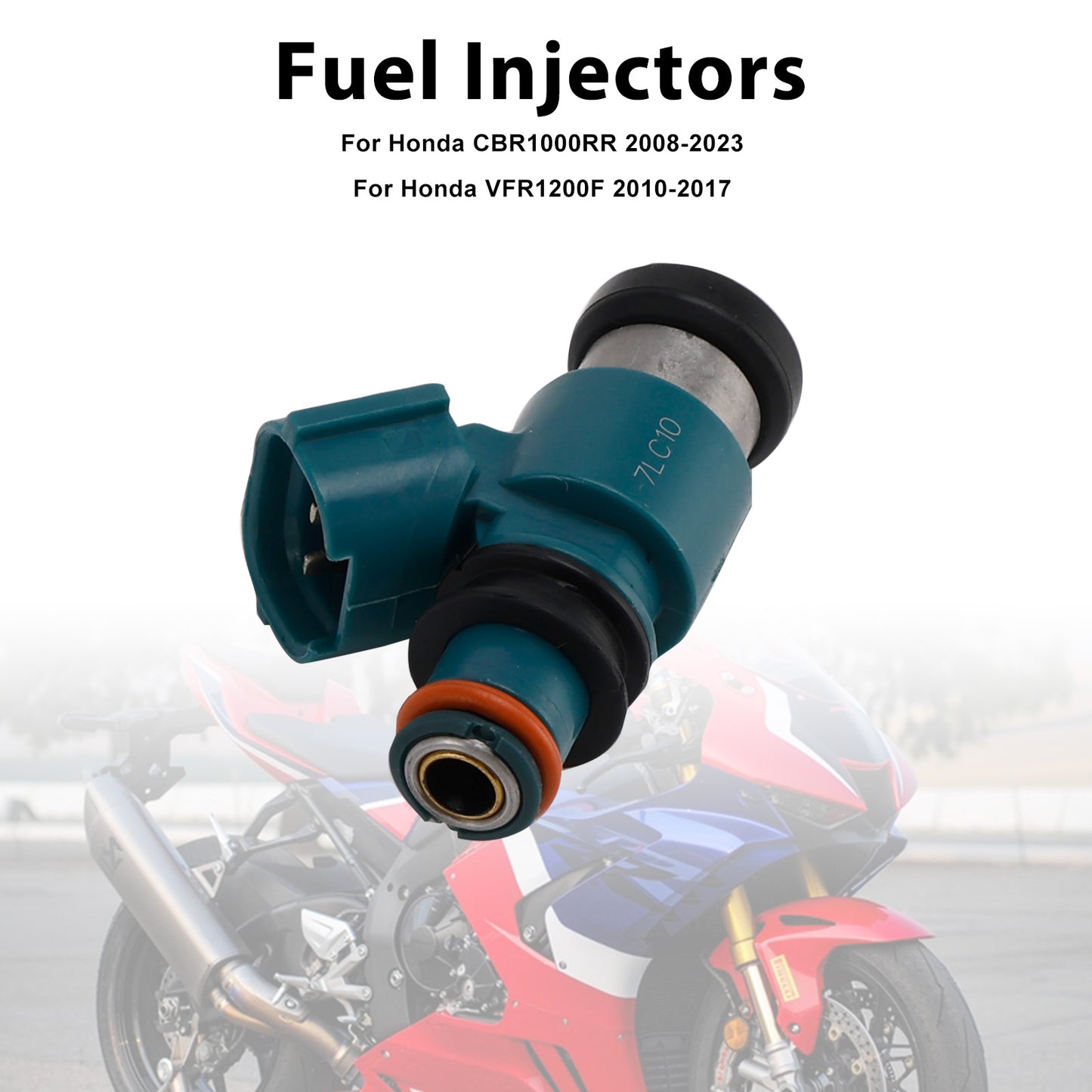 Honda CBR1000RR 08-23 VFR1200F 10-17 16450-MFL-003 Fuel Injectors