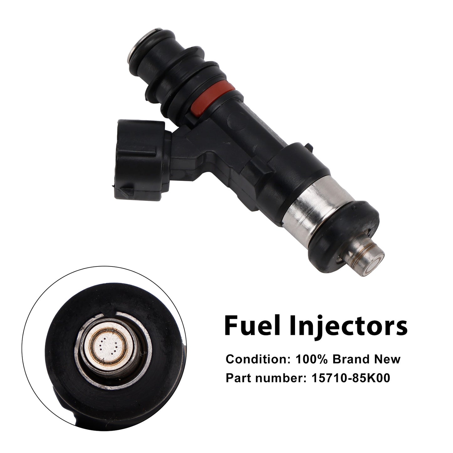 2010-2024 Suzuki Outboard 50HP DF50A 15710-85K00 Fuel Injectors