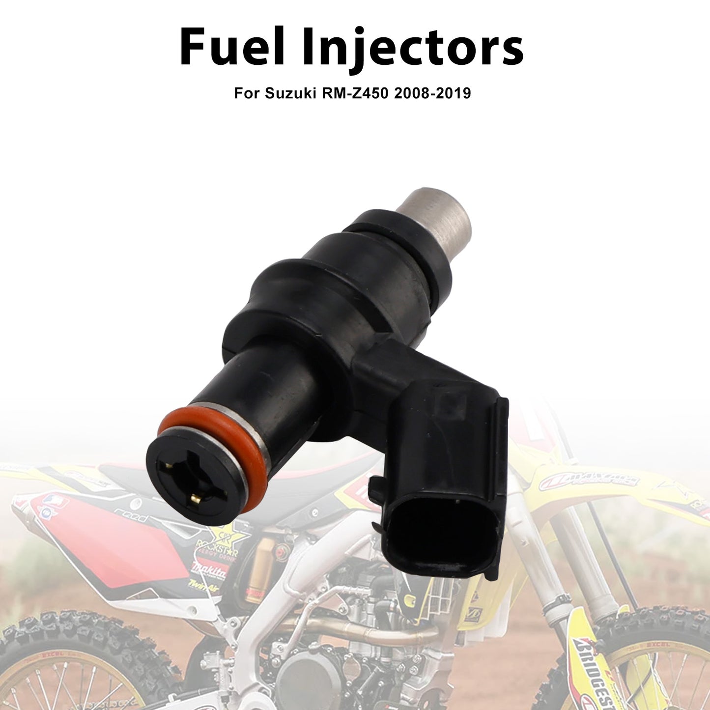 2008-2019 Suzuki RM-Z450 15710-02J00 Fuel Injectors