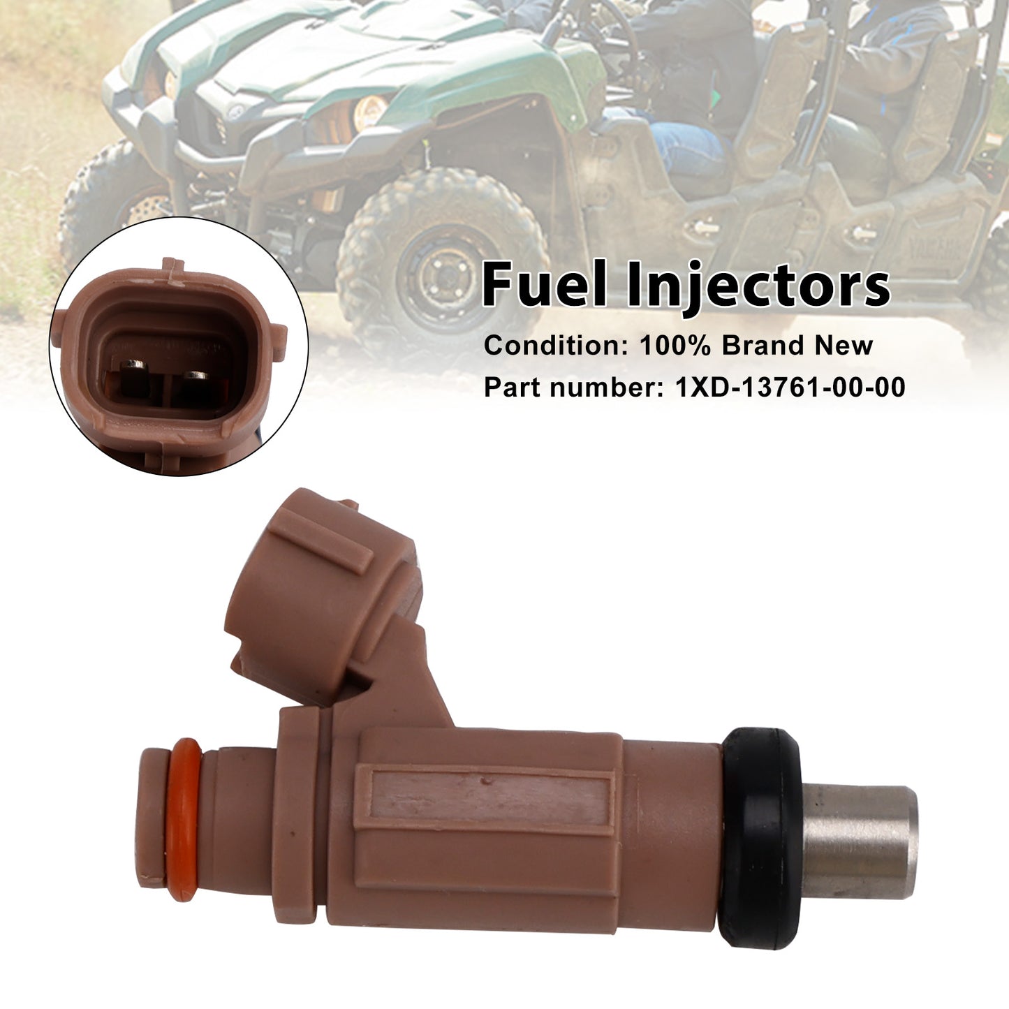 2016-2018 Yamaha WOLVERINE WOLVERINE R-SPEC 700 1XD-13761-00-00 Fuel Injectors