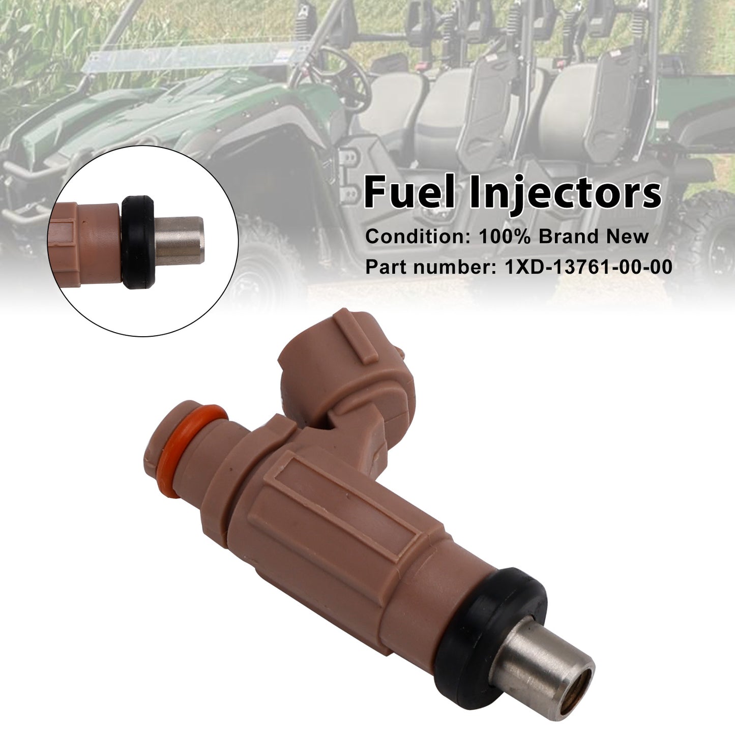 2016-2018 Yamaha WOLVERINE WOLVERINE R-SPEC 700 1XD-13761-00-00 Fuel Injectors