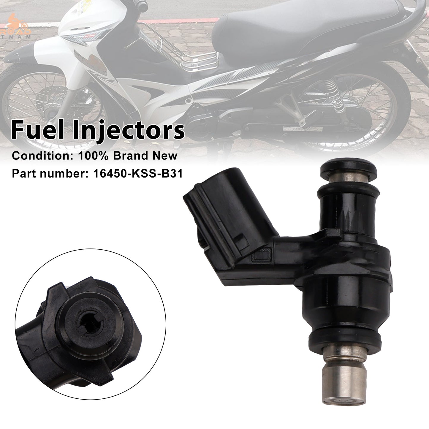 Honda WAVE 110 I 2010 16450-KSS-B31 Fuel Injectors