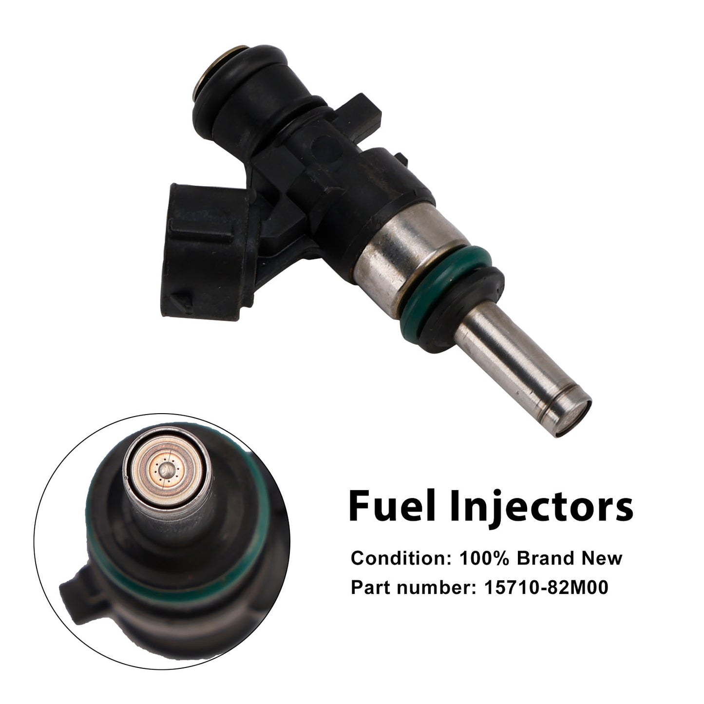 Suzuki Outboard 25HP 30HP DF25 15710-82M00 Fuel Injectors