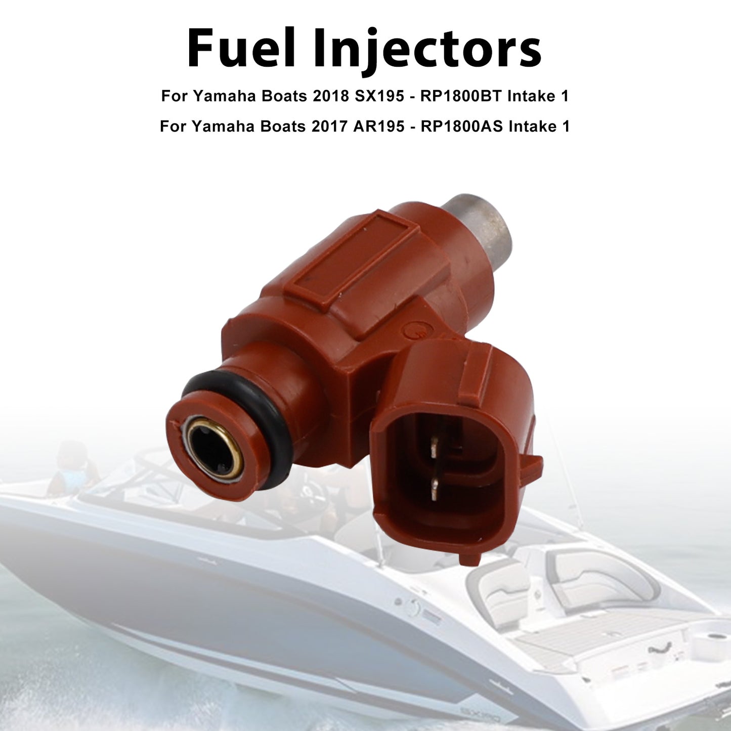 2018 Yamaha Boats SX195 RP1800BT Intake 1 6ET-13761-00 Fuel Injectors