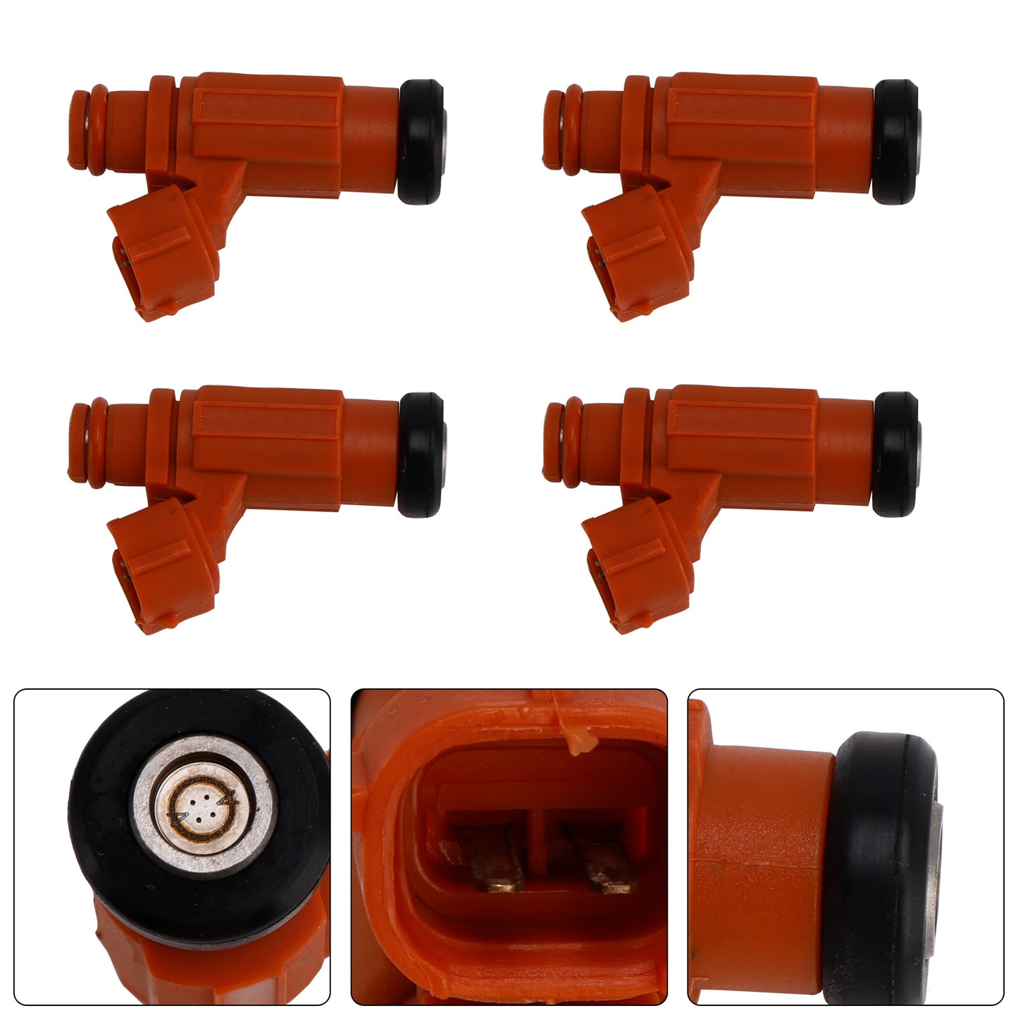 Yamaha YZF-R6 2003-2005 R6S 2006-2009 5SL-13761-00-00 4PCS Fuel Injectors