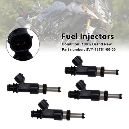 2006 Yamaha R1 Limited Edition 5VY-13761-00-00 4PCS Fuel Injectors