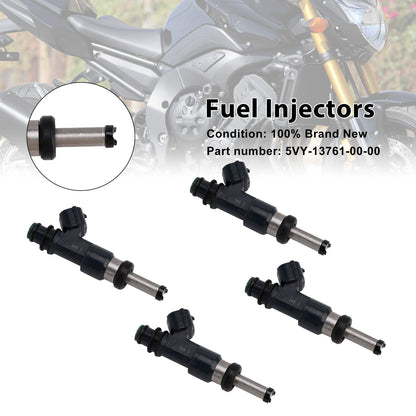 2006 Yamaha R1 Limited Edition 5VY-13761-00-00 4PCS Fuel Injectors